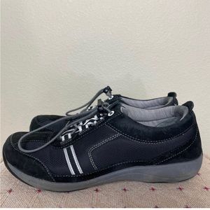 Dansko Black Helen Comfort Shoes Women's 38 7.5-8